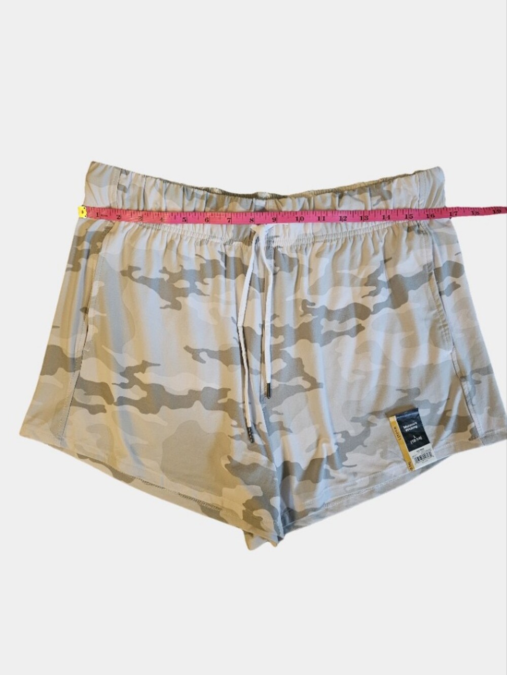 Athletic Works Gray Camoflage Athletic Shorts Size L NWT - Picture 3 of 12